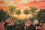 Blossomea Series - Sunset Reverie Vellano Palmera 10080