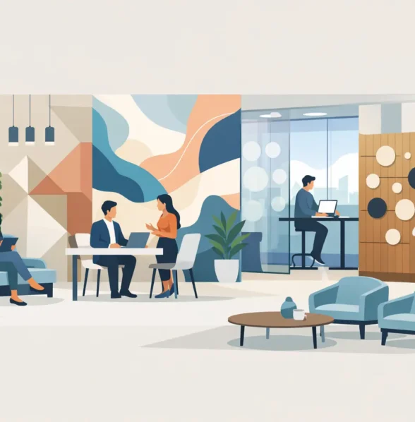 10 Office Feature Wall Ideas That Work
