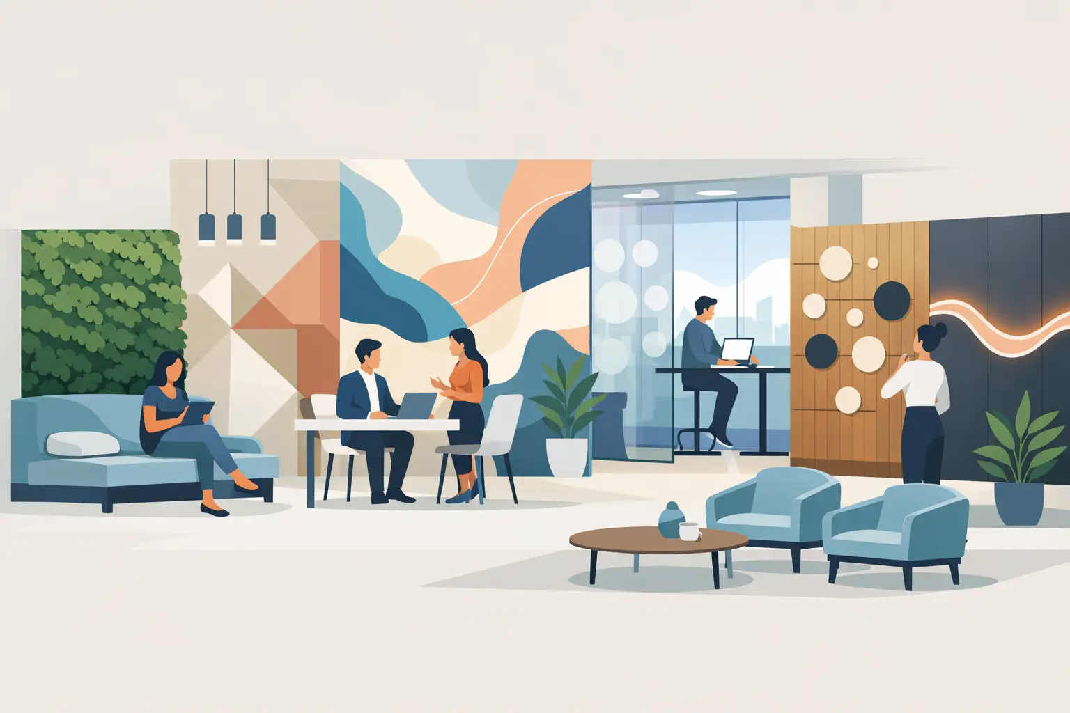 10 Office Feature Wall Ideas That Work