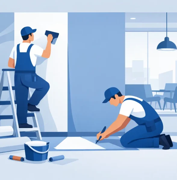 Commercial Wallpaper Installation That Performs