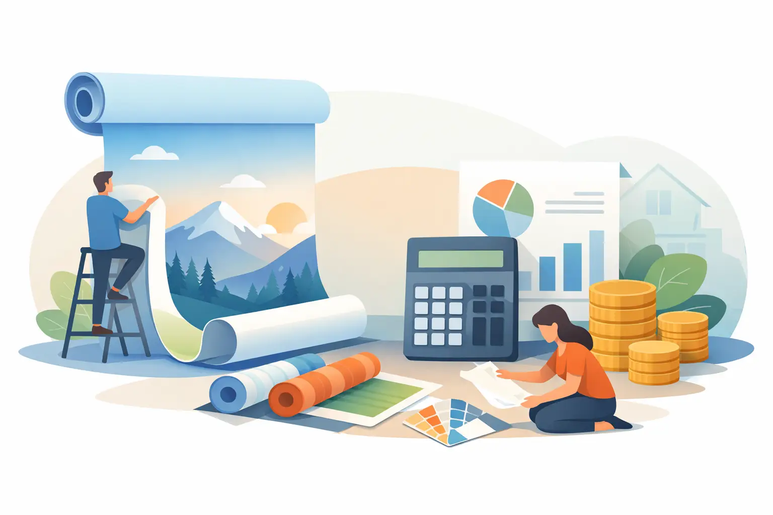 Custom Printed Wallpaper Cost Explained