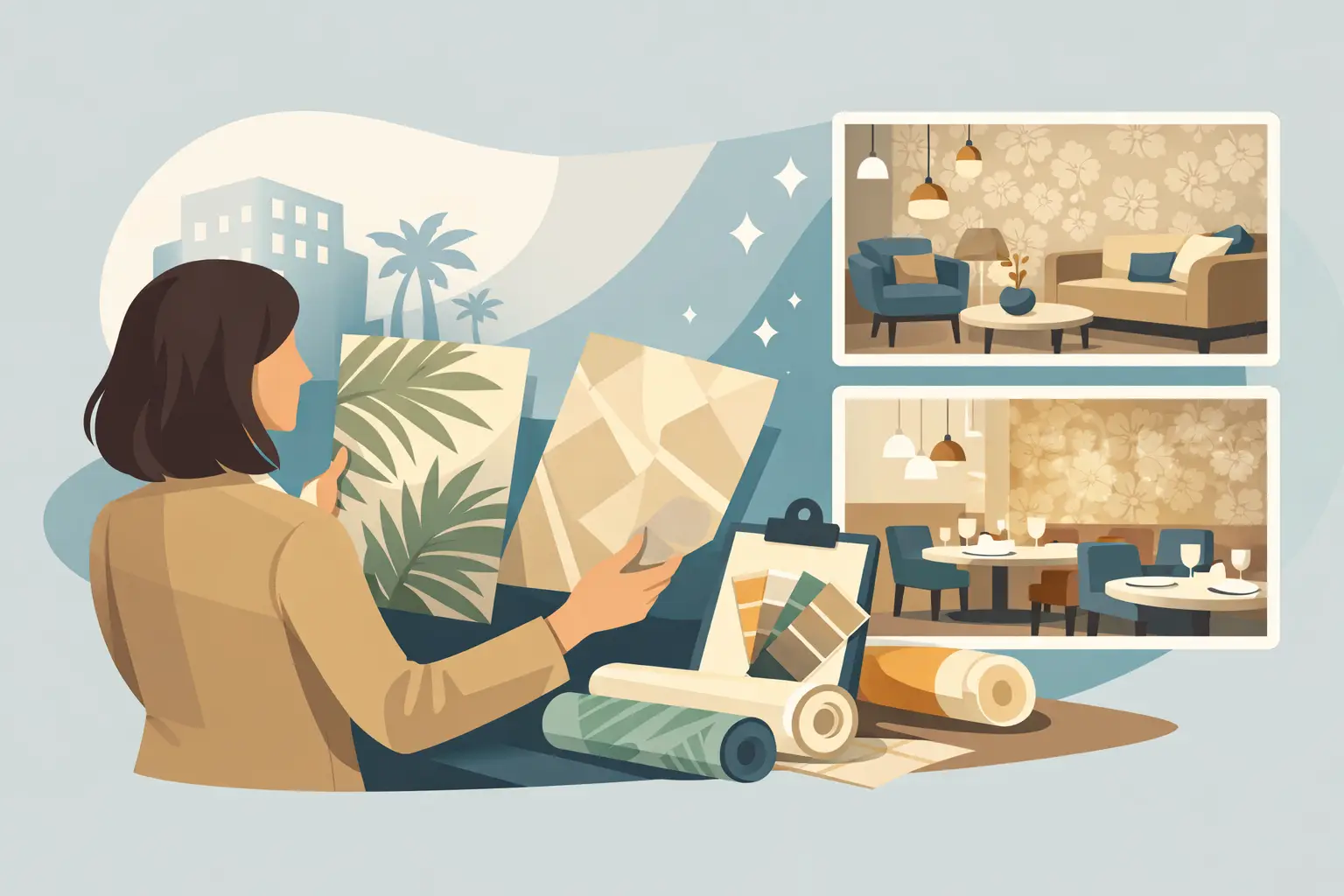 How to Choose Hospitality Wallpaper