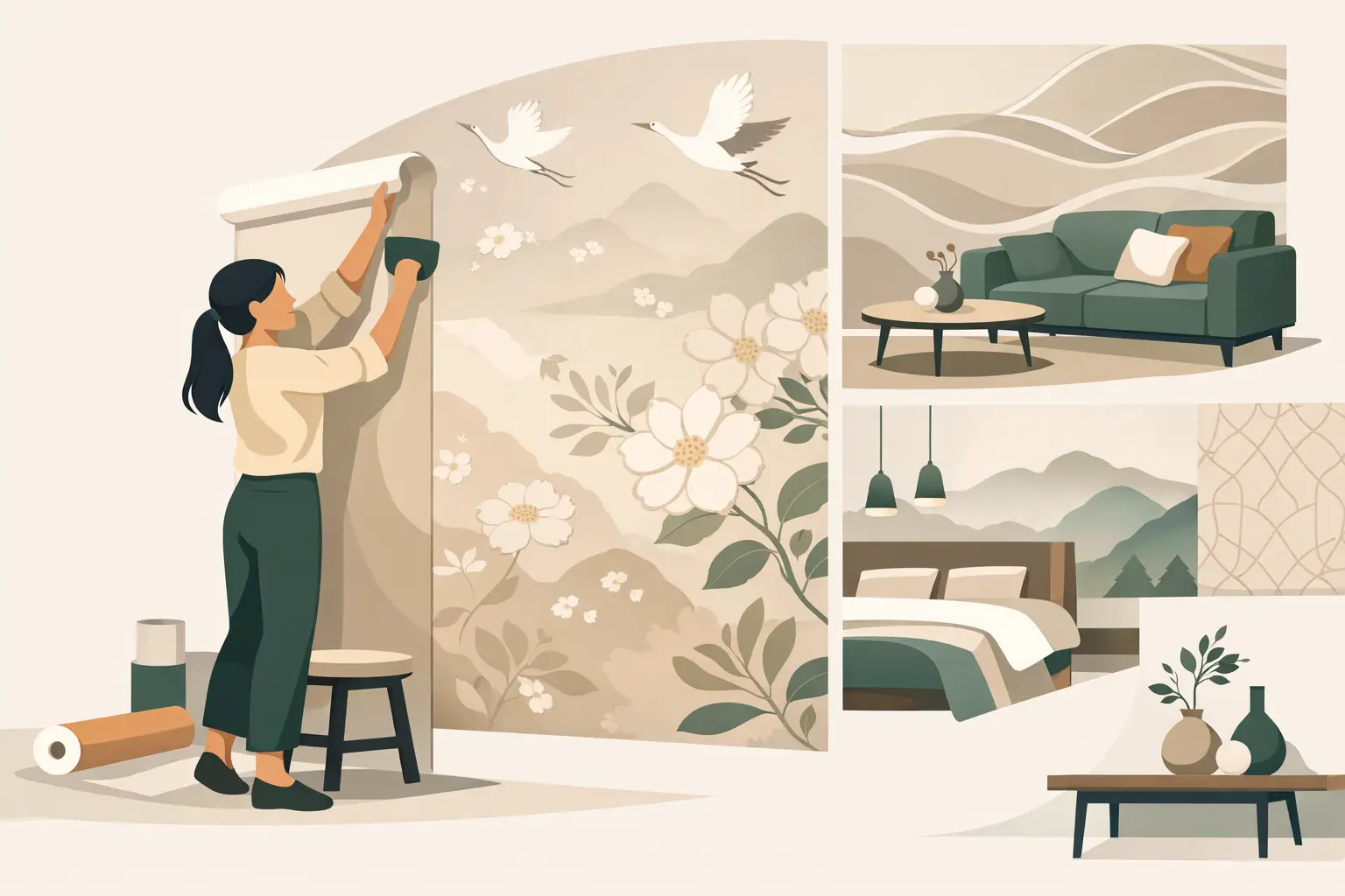 Premium Korean Wallpaper for Stylish Walls