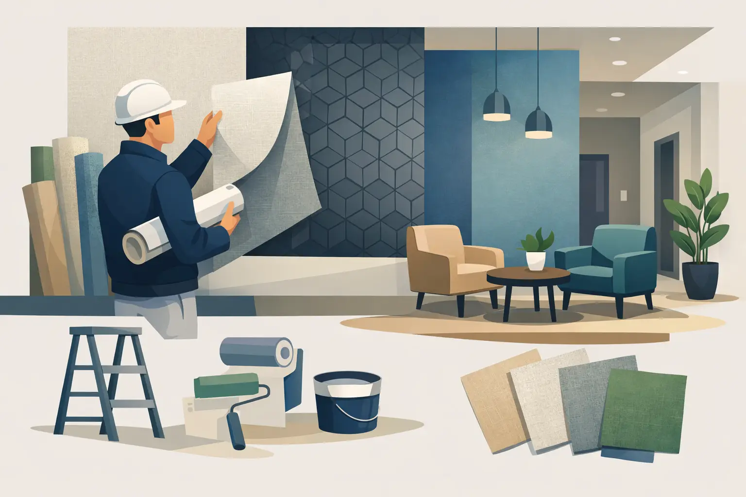 A Guide to Project Grade Wallcoverings That Last