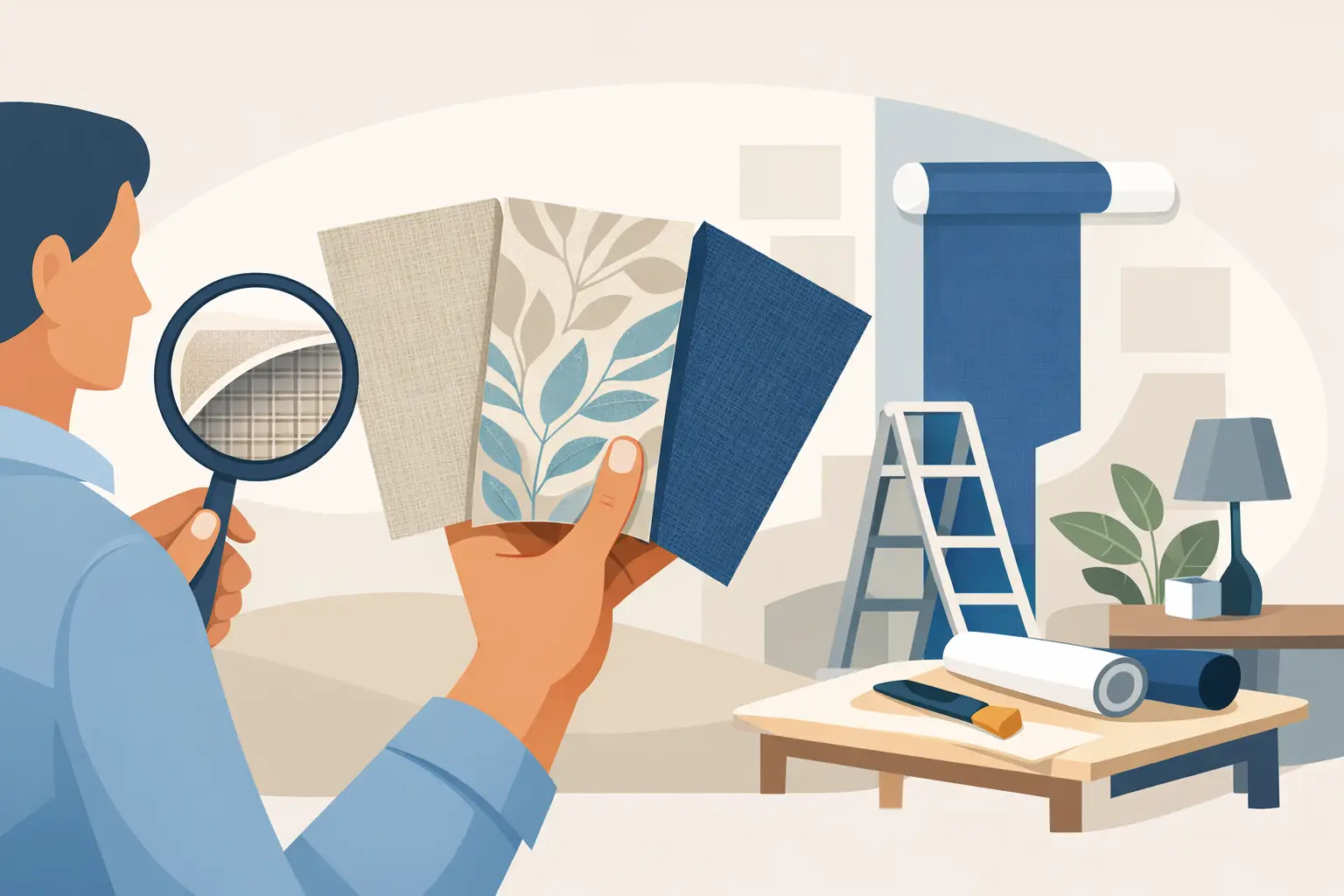 How to Select Fabric Backed Wallpaper Well