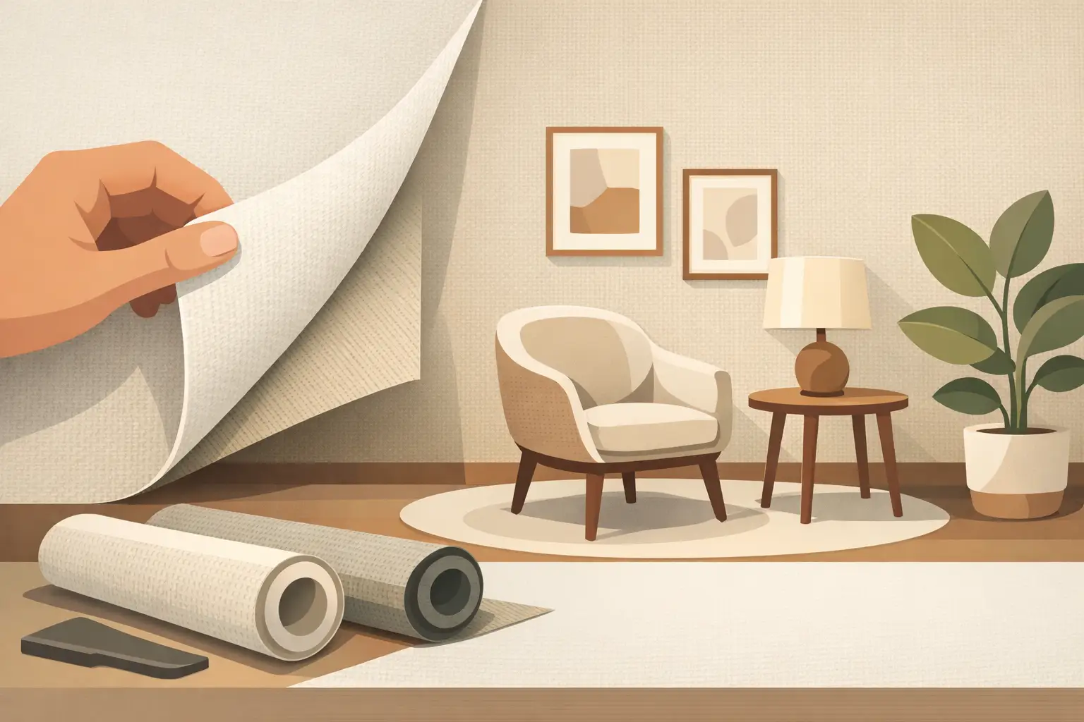 Premium Fabric Back Wallpaper for Lasting Interiors