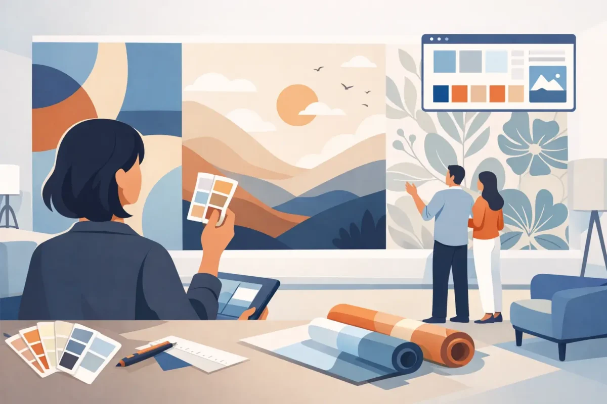 The Future of Personalized Wallcovering Design