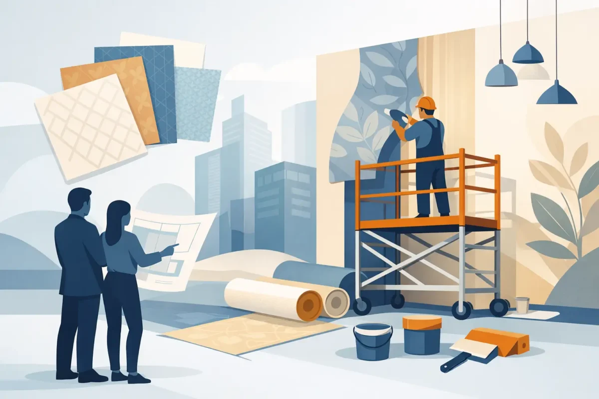 Wallcoverings for Large Scale Projects