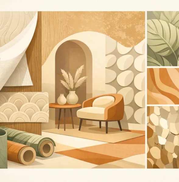 Wallpaper Texture Trends for Interiors in 2026