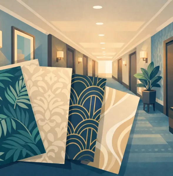 What Wallpaper Suits Hotel Corridors Best?