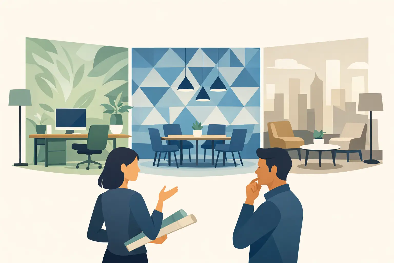 What Wallpaper Works in Offices Best?