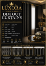 Aragon 08 - Dimout Blackout Curtain - Image 3