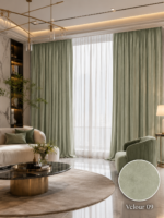 Velour 09 - Velvet Velour Curtains