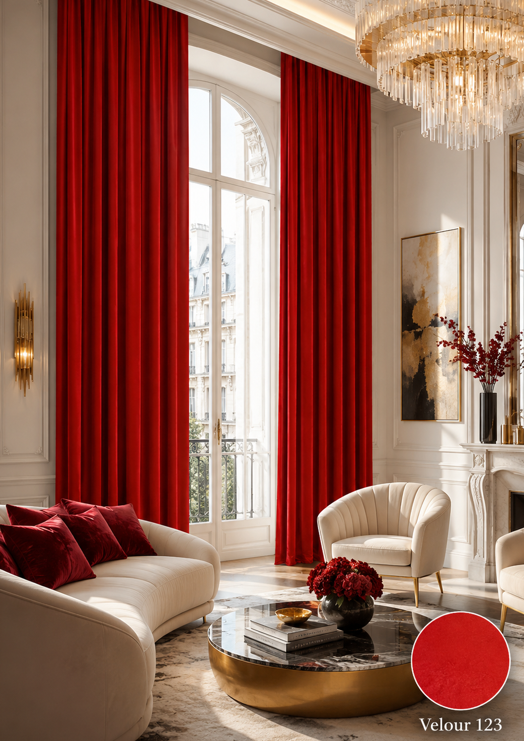 Velour 123 Velour 123 - Velvet Velour Curtains - Image 1