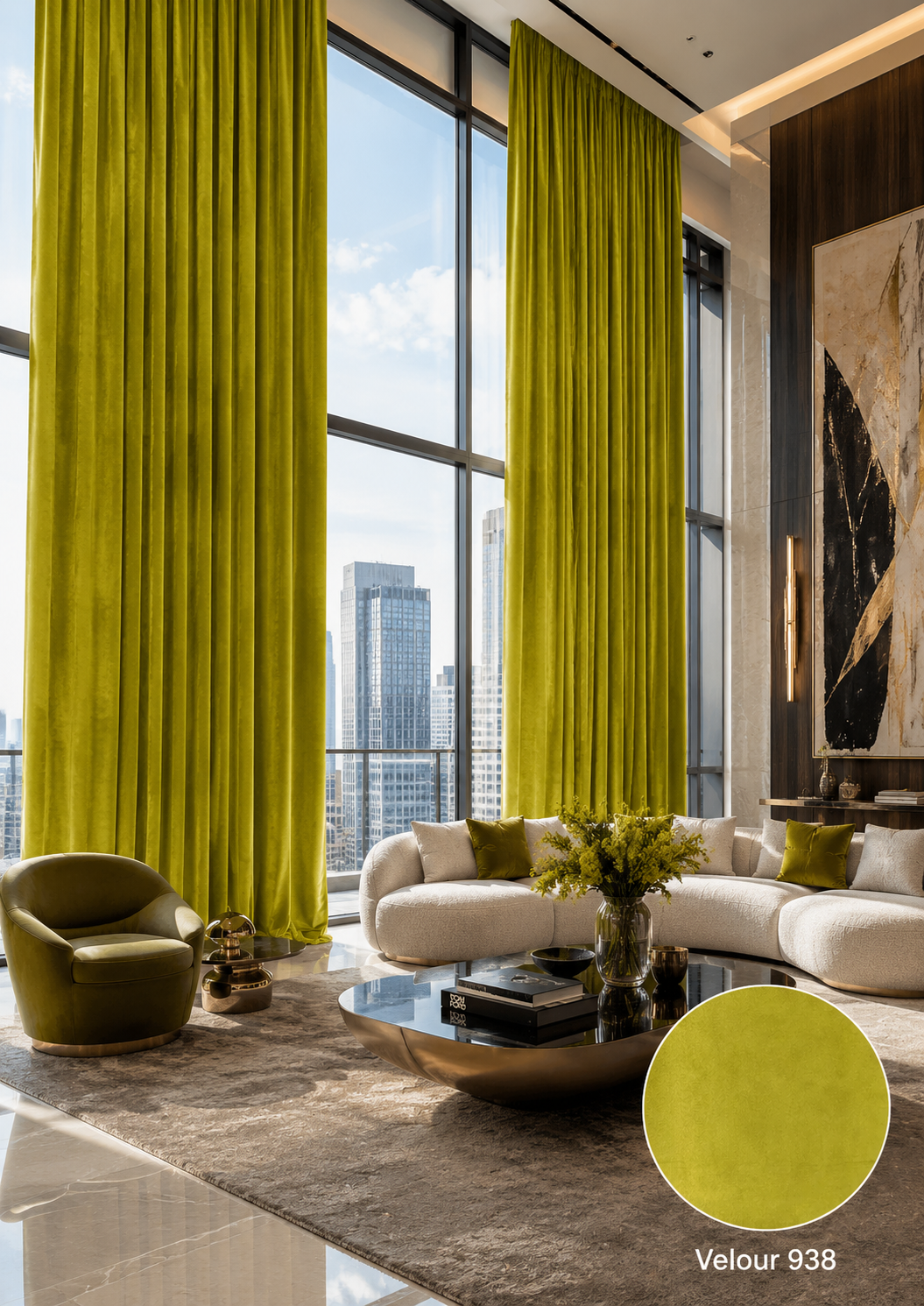 Velour 938 Velour 938 - Velvet Velour Curtains - Image 1