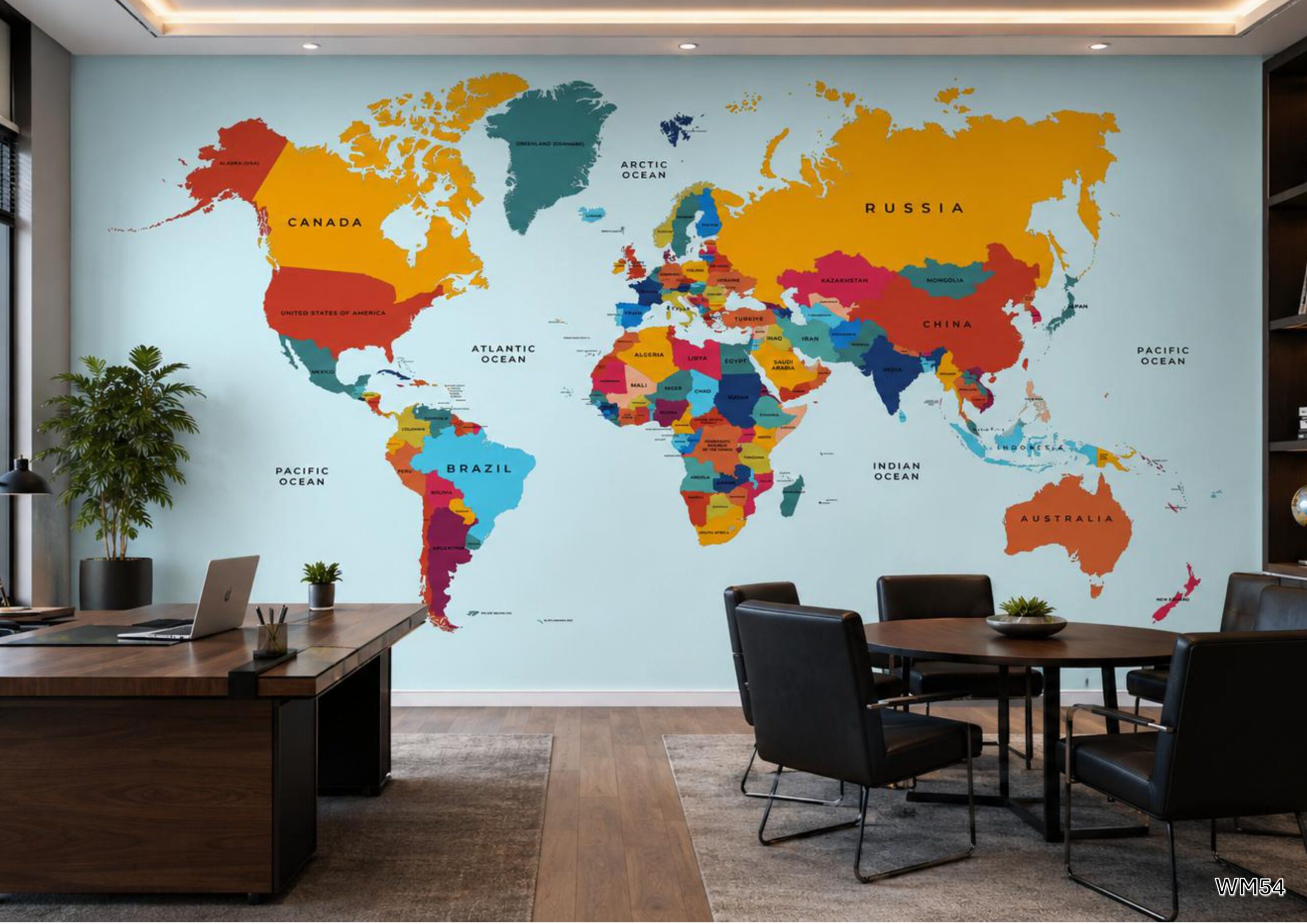 World Map Series-55 World Map Series 55 - Image 1