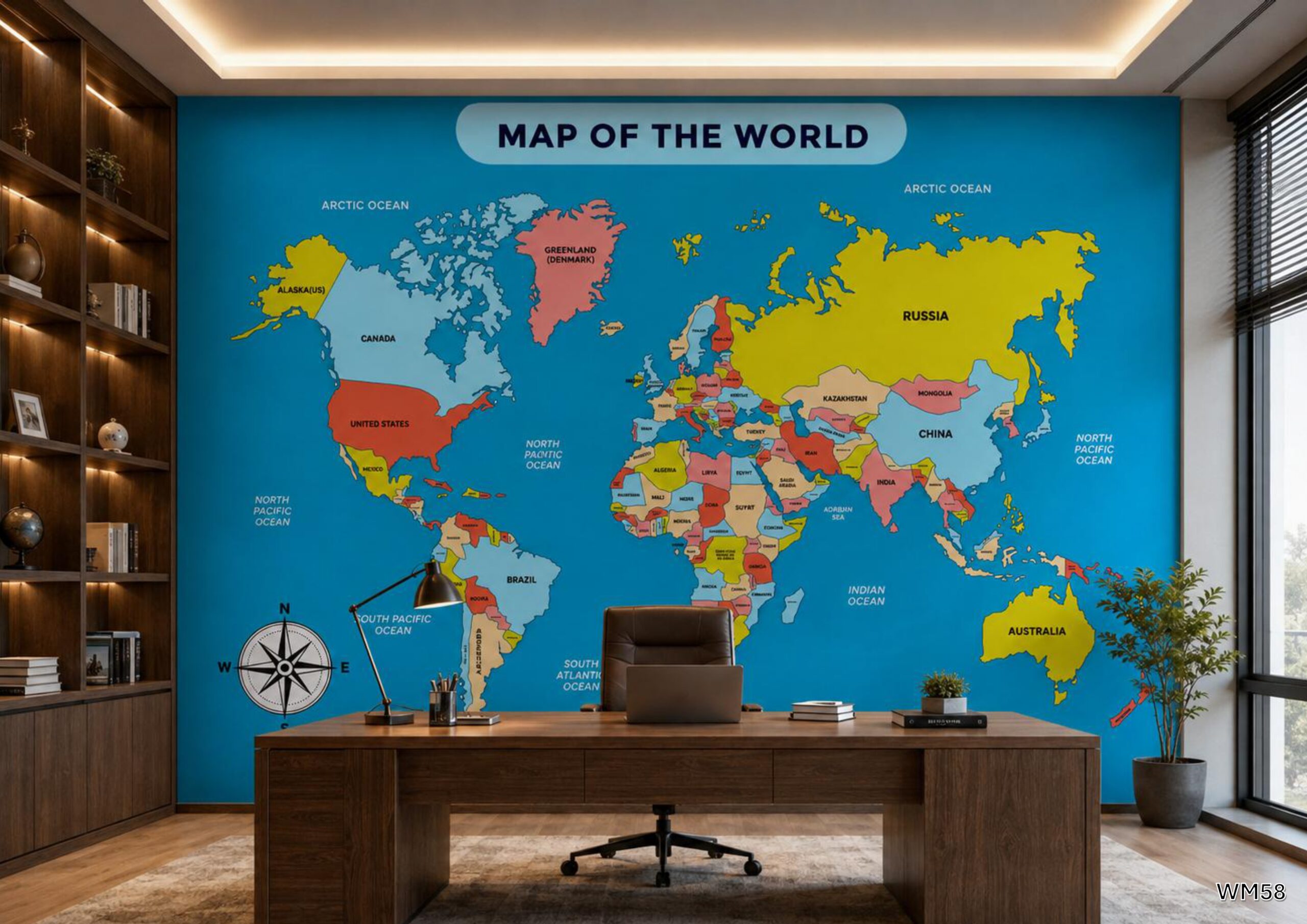 World Map Series-59 World Map Series 59 - Image 1