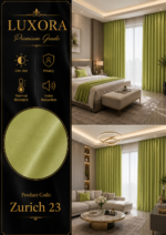Zurich 23 - Dimout Blackout Curtain
