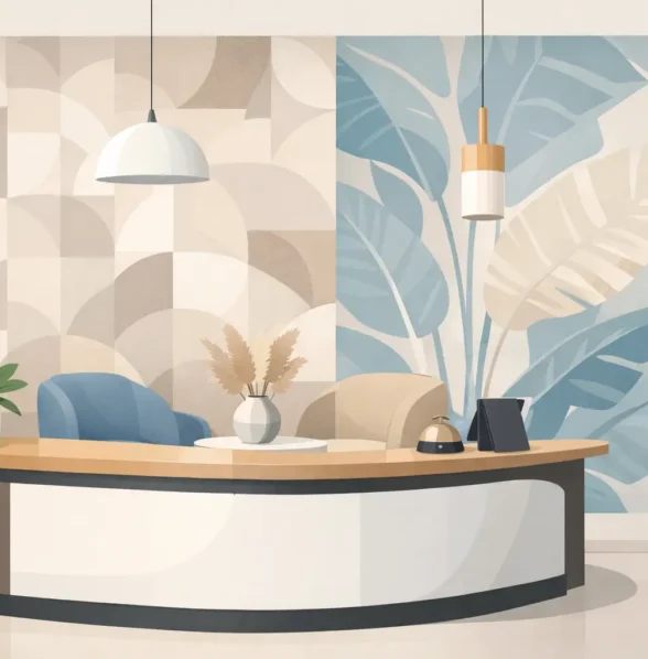Best Wallpaper for Reception Areas That Last