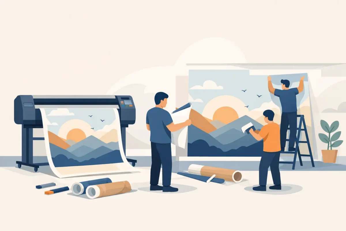 Can Murals Be Printed to Size? Yes, Here’s How