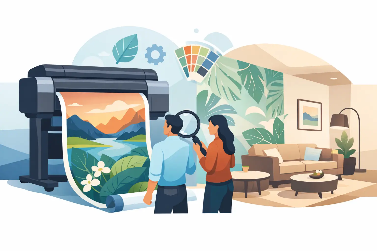 Canon Wallpaper Printing Quality Review for Interiors