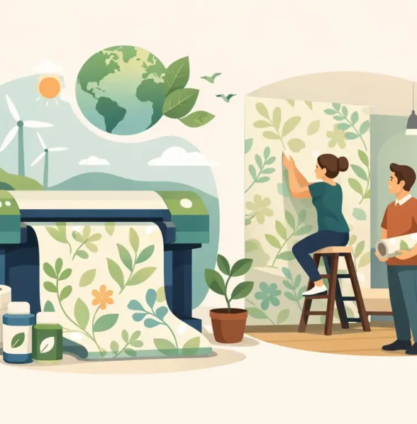 Eco Friendly Wallpaper Printing for Better Interiors