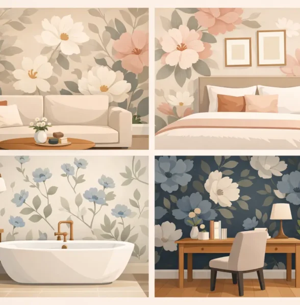 Floral Wallpaper That Defines Every Room