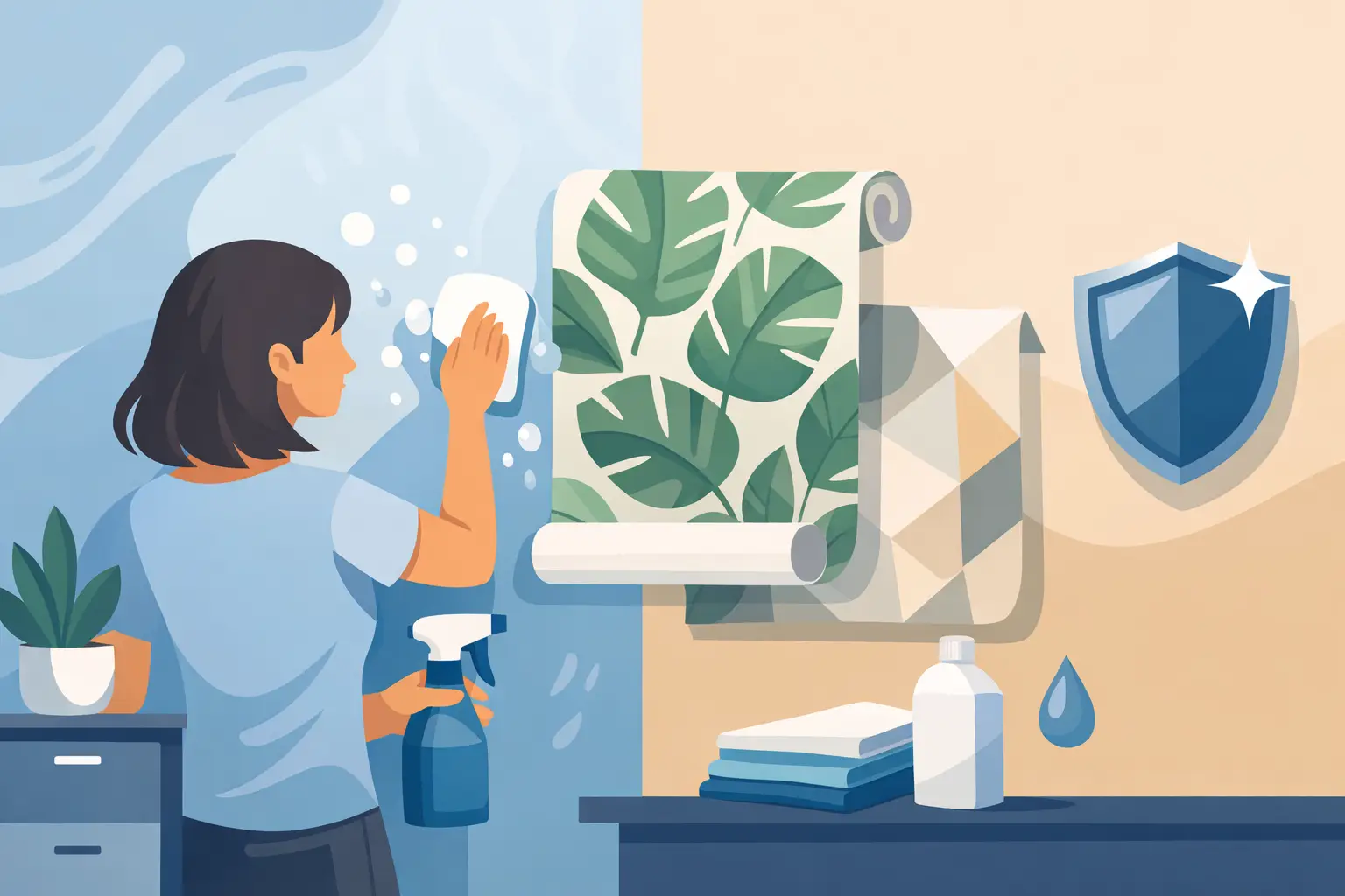 How to Choose Washable Wallpaper That Lasts