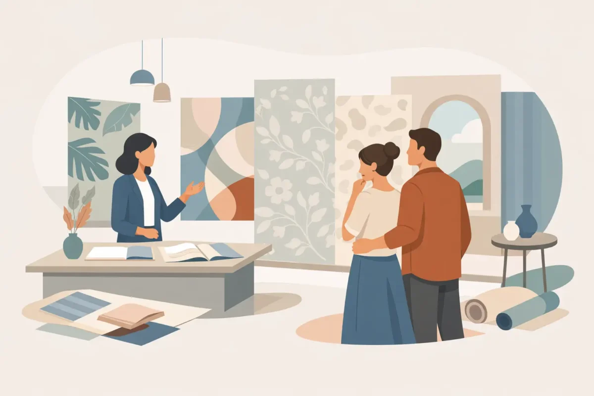 What a Designer Wallpaper Showroom Should Offer