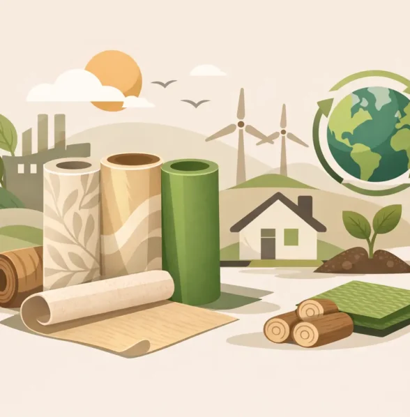 Sustainable Wallpaper Materials Trends for 2026