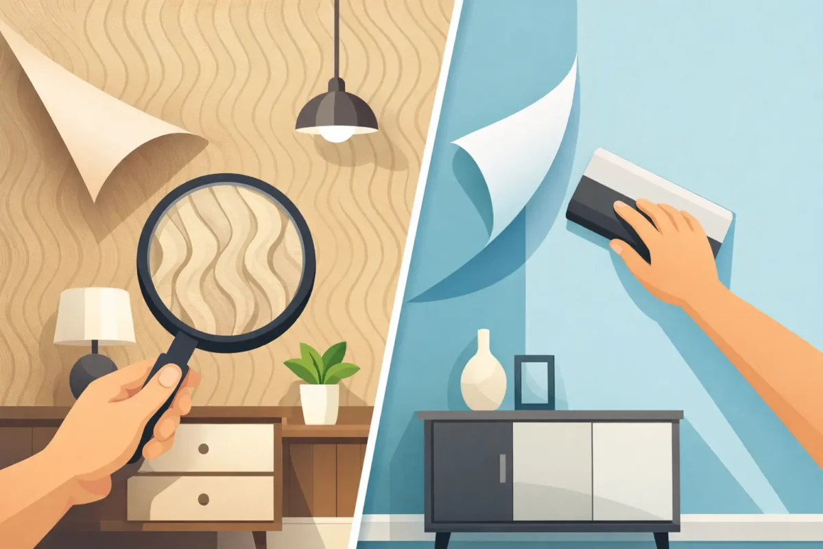 Textured Wallpaper Versus Flat Wallpaper Compared