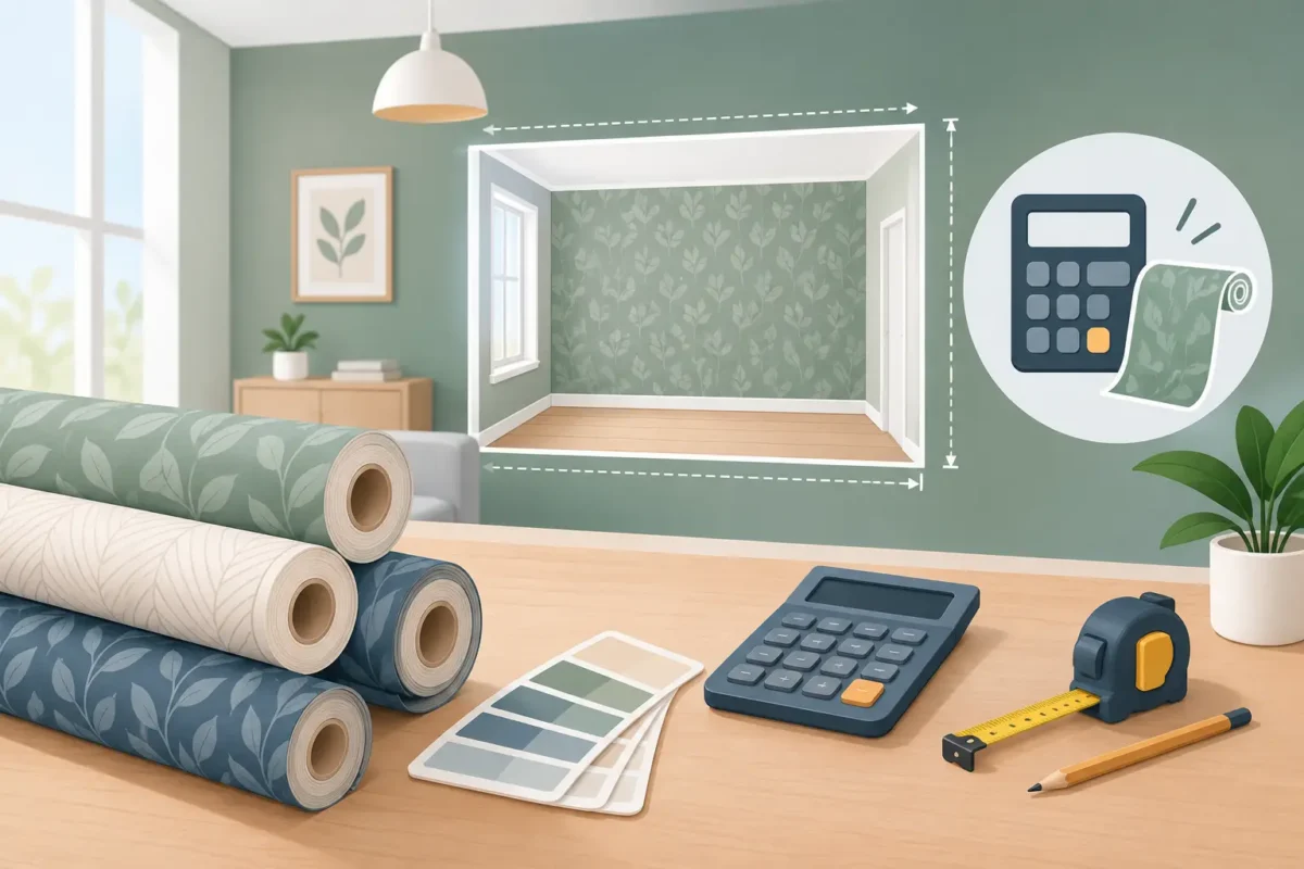 Wallpaper Roll Calculator: Plan Every Wall